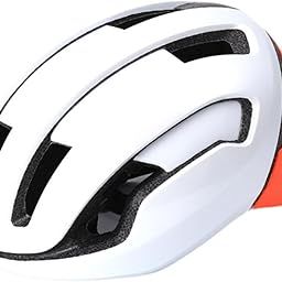SAZ DEKOR Bike Helmet Adjustable Removable Inner Pad for Skateboarding Outdoor Cycling White Orange-image-14