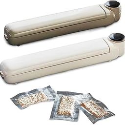 110W Vacuum Sealer Machine - Automatic Food Saver for Food Preservation, Meal Prep, Sous Vide Cooking - Includes Vacuum Sealer Bags-picture-9
