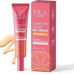 Mila Beaute Complete Glow BB Cream for Instant Spot Coverage + Instant Brightness + Light Makeup Glow I With SPF25 PA+++ & Vitamin C I Hydrating & Natural Coverage, Medium - 30 ml-6