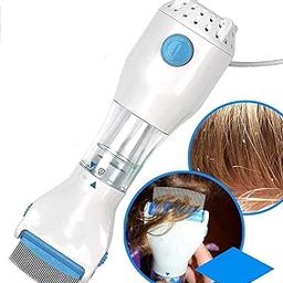 PASHANDOZ Electrical Head Lice Machine Comb Lice Solution Chemical Free Kills Head Lice Capture Lice Removal Treatment Lice Combs and Vacuums Machine for lice remover from Head-55