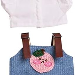 CALANDIS™ Doll Clothes Set Doll Accessories Clothing Doll Pants Outifits for 15cm Doll Blue Pink-image-36