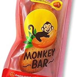 Monkey Bar Cakes - Freshly Baked | No Palm Oil | Eggless | Pack of 20 (Caramel)-image-32