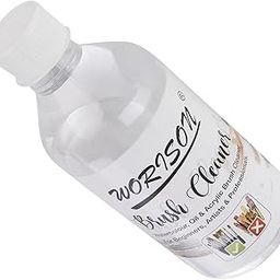worison 500ml Oil and Acrylic Odorless Paintbrush Cleaner-image-99
