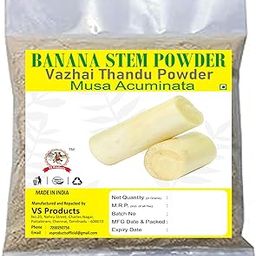 VS Products Banana Stem Powder, 100g, Vazhai Thandu Powder, Musa Acuminata, Kele Ka Tana, Unnipindi Powder, Helps To Detoxify The Body (Pack of 2 x 50g)-picture-13