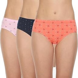 Women's Cotton Printed Brief(8400MIX) Pack of 3-picture-55