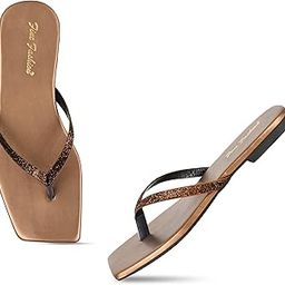 Women’s Flat Sandals – Comfortable Summer Shoes, Casual Beach Sandals, Non-Slip Fashion Footwear-image-36