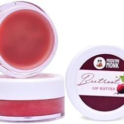 MODERN MONK Natural Beetroot Lip Balm Butter for Soft and Pink Lips | For Nourishment, Dark And Chapped Lips | Best for Both Women and Men - 6gm-52