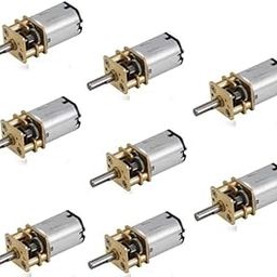 Unique India N20 MOTOR 3.7V-6V 100 Rpm Micro Metal Gear motor for RC Car Robot Toys DIY (8PCS)-picture-30