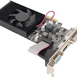 GOWENIC GT 210 Graphics Card, 1GB DDR3 64 Bit PCI Express 2.0 x 16 Video Graphics Card with HDMI DVI VGA Port, Support DirectX10.1, Computer Graphics Card with Cooling Fan-9