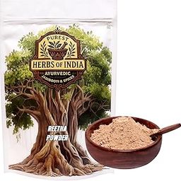 Purest Herbs Of India Reetha Powder | Soapnut Powder | Natural Hair Cleanser & Scalp Detox | 100 Grams-18