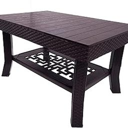 EASYDAY Amaze Center/Coffee Plastic Table (Brown)-picture-16