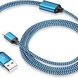 iPhone Aux Cord for Car, Lightning to 3.5mm Aux Cord 2 in 1 Audio and Charging Cable for Car Home Stereo Speaker Headphone Car Charger Compatible with iPhone 14 13 12 11 Pro Max XR XS 8 iPad iPod-4FT-image-34
