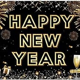 Wall Sign Poster Backdrop Supplies Holiday Garden Happy New Year 2023 StyleA | Home & Garden |Home & Garden |Home & Garden |Home & Garden-image-70