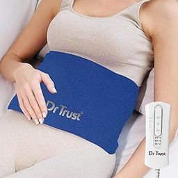 Dr Trust USA Orthopedic Electric Heating Pad with Temperature Controller I Heat Belt For Pain Relief, Lower Back Pain, Period Cramps, Lumbar, Shoulder & Knee-368-17