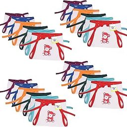 Toddylon Baby Products New Born Baby Clothes | Cloth Diapers | Langots | Nappies | Cotton | Reusable | Washable | Nappy (0-6 Months) (Pack of 24)-image-36