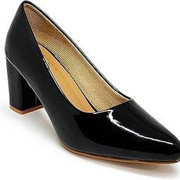 Women 3 Inch Block Heel Pumps Footwear-image-12