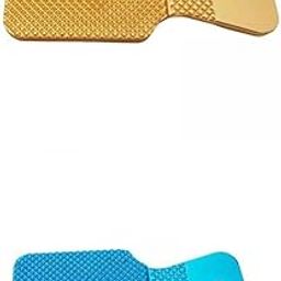 ATORSE 2Pcs Billiard Pool Cue Tip Shaper Aluminum Alloy for Training Yellow Blue- Sporting Goods- Indoor Games- Billiards- Accessories & D? ©cor- Cue Care & Tip Tools-image-86