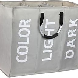 SECRET DESIRE Creations Laundry Hamper Folding Laundry Bag for Laundry Room College Dorm Living Room Light Gray|Home Decor|Figurines-43