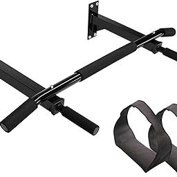 Bodyfit Wall Mounting Chin Up Bar with Solid Construction Bar-picture-32