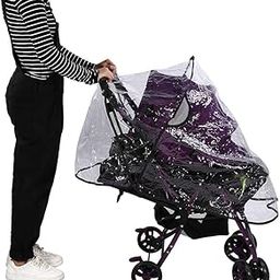 Baby Stroller Rain Cover, Stroller Rain Cover, Rain Shields Pushchair Accessories Dust Snow-27