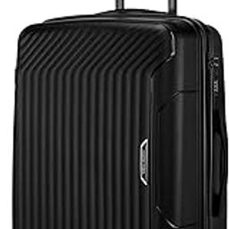 Coorg Hard-Sided Polypropylene 8 Wheels Double Spinner Check-in Luggage Black 24 inch |65cm Medium Trolley Bag | Suitcase-image-19