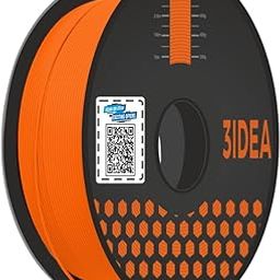 3Idea Premium PLA Orange 3D Printer Filament 1.75mm Dimensional Accuracy +/- 0.03mm Net Weight- 1 KG-14