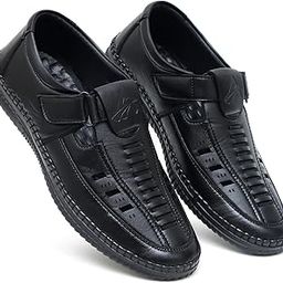 leather formal sanals for men-picture-45