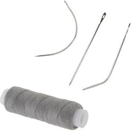 SAZ DEKOR® 4xCotton Hair Track Weft Weaving Sew Decor Thread for Hair Extension Gray| Scarf | Cap | Face for Sunglasses | Eye Glasses Holder | Hat Display Model Stand |-image-54