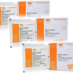 Smith and Nephew Bactigras Dressing, 10 cm x 10 cm- 3 Pkt (30 Pouches)-image-11