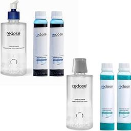 Redose Toilet Cleaner & Fabric Detergent Refill Combo Pack Kit | 4 Refills + 2 Forever Bottles (2 LTR) | Makes 500ML Each Refills | Ocean Breeze & Aqua Breeze Fragrance-image-32