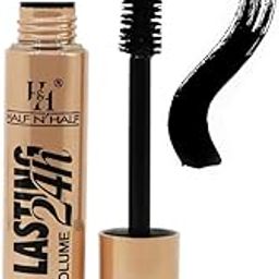 Half N Half 24H Long Lasting Super Waterproof Mascara with Defined Volume without Clump which gives Lashes Intense volume | Suitable for Sensitive Eyes | Soft Fiber Brush | Black | 11ml-image-52