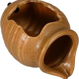 Cabilock Pond Spitter Ceramic Jug Water Fountain Garden Outdoor Water Feature Planter Plant Pot Jar Fish Tank Cave Waterfall Backyard Water Feature Outside Decoration Hydroponic Vase-image-63