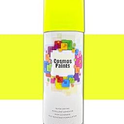 Cosmos Paints - Spray Paints in Fluorescent Yellow, 200ml-image-94