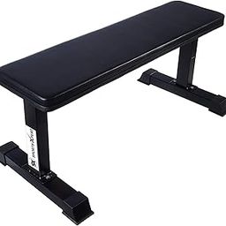 SX FITNESS 280 Kg Weight Capacity Flat Gym Bench Home Workout Multipurpose Exercise Bench Press Weight Strength Training Full Body Workout-10