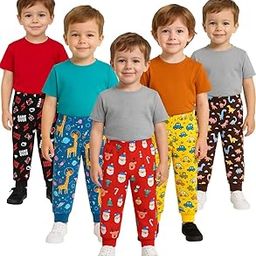 Cotton Pyjamas with All Over Print for Baby Boys Unisex (Bright Colors)(Regular Fit)(Pack of 5)-image-29