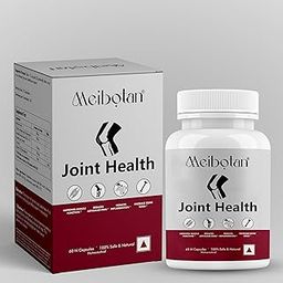 Meibotan Joint Support Supplement with Collagen Type II & Hyaluronic I Boswellia Extract I Curucmin & Vitamins D3-60 Capsule-image-10