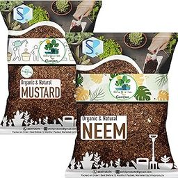 Shiviproducts Mustard and Neem powder combo(2kg,2kg) - Pack of 2 | Organic fertilizers for plants home garden-image-78