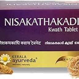Kerala Ayurveda Nisakathakadi Kwath Tablet 100 Tablets| Controls Blood Sugar Naturally | Healthy Glucose Metabolism |Eases Polyuria and Swollen Feet| Natural Glucose Regulator| 100% Ayurvedic| With Haldi, Kathaka, Amla, Usira, Ekanayakam, and Lodhra-23
