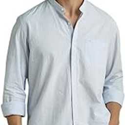 Mens' Classic Striped Cotton Shirt | Business Casual | Full Sleeves-image-86