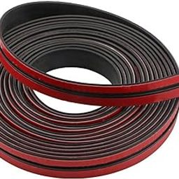 SECRET DESIRE T Shape Rubber Generic Car Sunroof Seal Strip for Front Rear Windshield 19mm 100cm-11