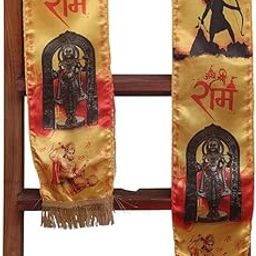 Blessings Stole – Jai Shree Ram Stoles: Shop Shakti Blessings Patka & Silk Cloth Print Dupatta Unisex God Printed Scarf for Spiritual Wear-image-37