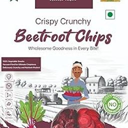 Crispy Beetroot Chips - Vacuum Fried Snacks (40g - Pack of 3) | Crispy & Tasty Healthy Snacks | Healthy Nutritious Snacks-image-83