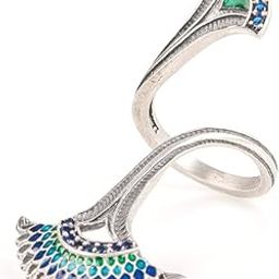 by CaratLane Oxidised Owning My Clumsy Nature Ring in 925 Silver for women-image-66