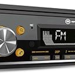 MOTOGEAR Car Digital Player & Audio System Compatible with USB/SD, Car Stereo Player with Bluetooth/FM 6 Radio | Eden Series (Black)-16