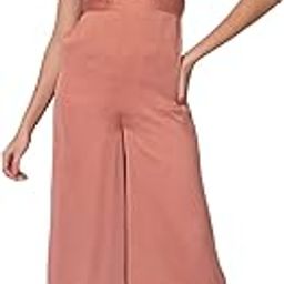 Women Light Green Drop Sleeve Wrap Jumpsuit-image-24