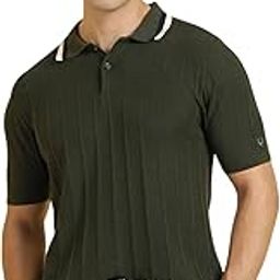 Men's Cotton Solid Regular Fit T-Shirt-image-28