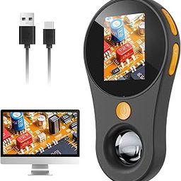 CLOYSTER Macro Handheld Digital Microscope Fixed Focus, 2 Inch IPS Screen 500X Mini Microscope Camera Magnifier, PC Compatible, Portable Pocket Microscope for Science Education for Kids.-13