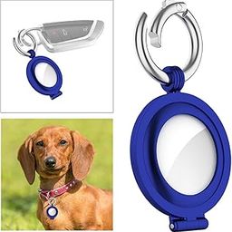 Milaan Anti-Lost Location Tracker Protective Case for AirTags Dark Blue-picture-17