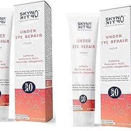 SkynOptik Under Eye Repair Cream - Premium formula with Ceramides & Caffeine for Fine lines, Dark Circles, Crow's feet & Puffiness! Rejuvenating Eye Cream-(20gm, Pack of 1)-picture-21
