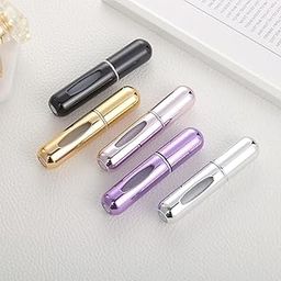RAIYARAJ Portable Mini Perfume Refillable Atomizer Container, Portable Perfume Spray Bottle, Travel Perfume Scent Pump Case Fragrance Empty Spray Bottle for Traveling and Outgoing (5 ml) (3)-picture-40